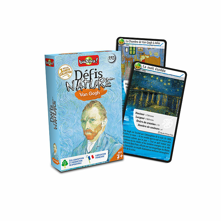 Playing cards Nature challenge - Van Gogh - Bioviva