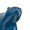 François Pompon Bear - Night Blue