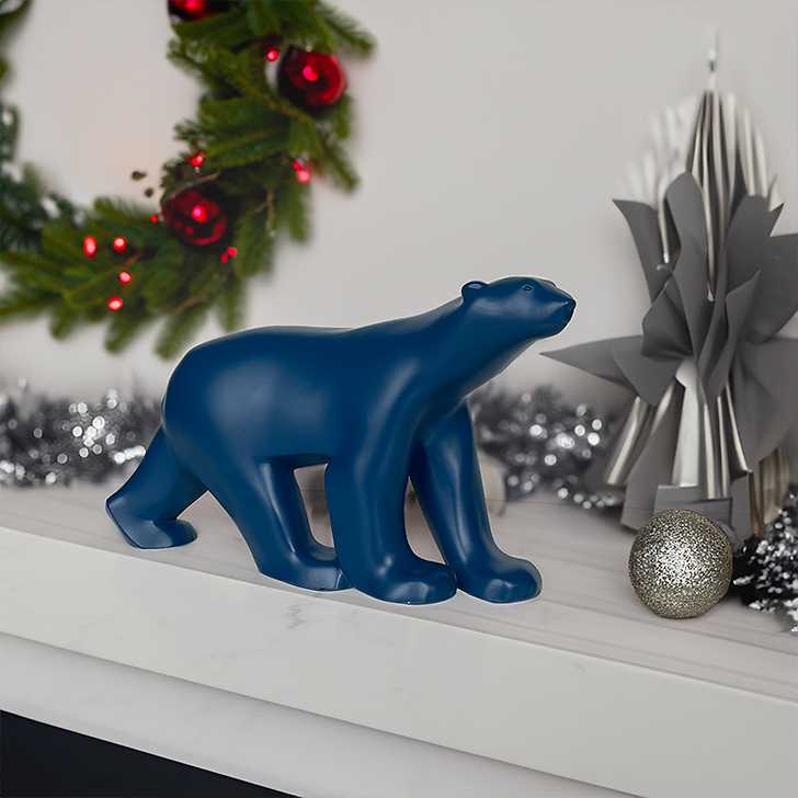 François Pompon Bear - Night Blue