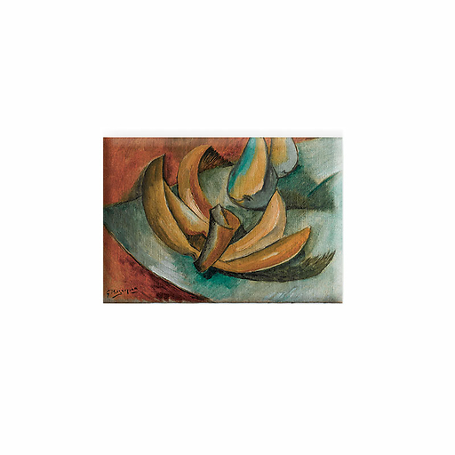 Magnet Georges Braque - Cinq bananes et deux poires, 1908