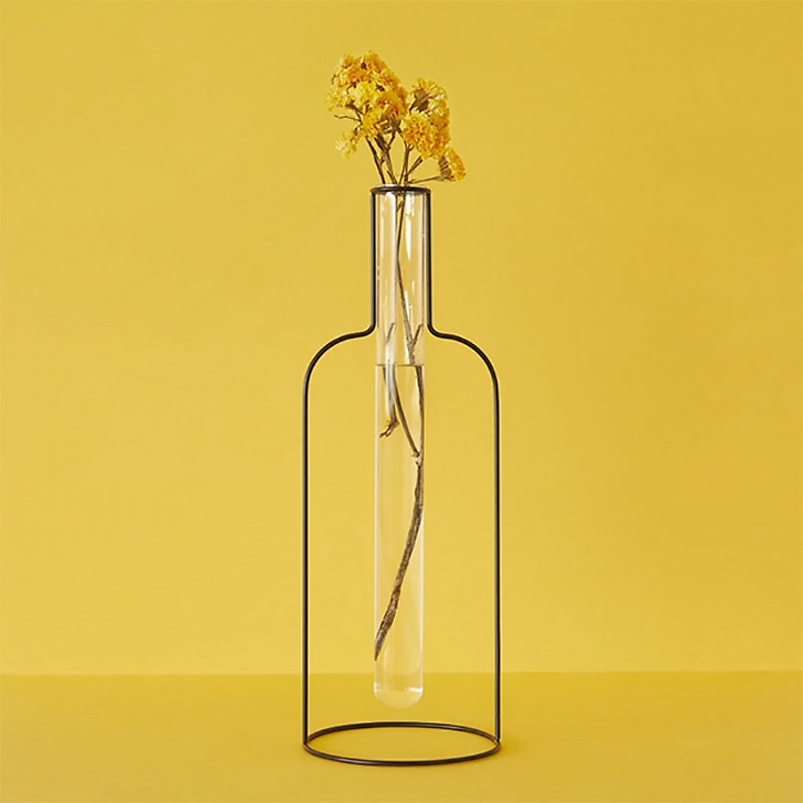 Vase Silhouette Bouteille XL Noir - Balvi