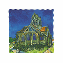 Microfibre Vincent van Gogh - L'église d'Auvers-sur-Oise, 1890