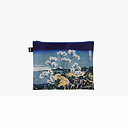 Set of 3 Zip Pockets Katsushika Hokusai - Loqi