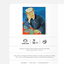 Carnet A6 Vincent van Gogh - Le Docteur Paul Gachet - Orsay x Papier Tigre