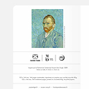 Carnet A6 Vincent van Gogh - Portrait de l'artiste - Orsay x Papier Tigre