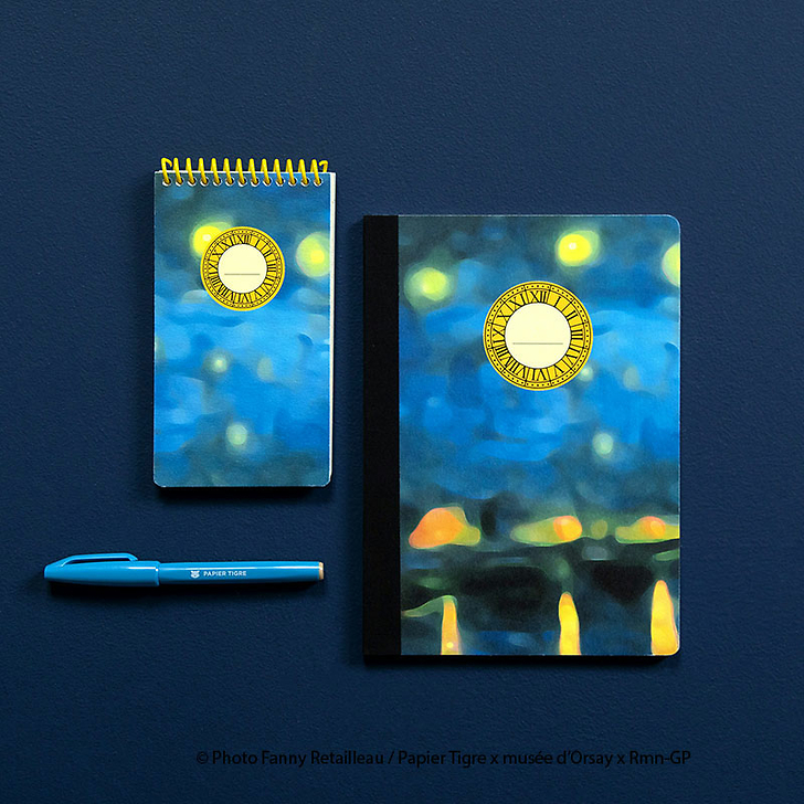 Carnet Smartbook Vincent van Gogh - La Nuit étoilée - Orsay x Papier Tigre