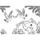 Cahier de coloriage Petit Noun et ses amis