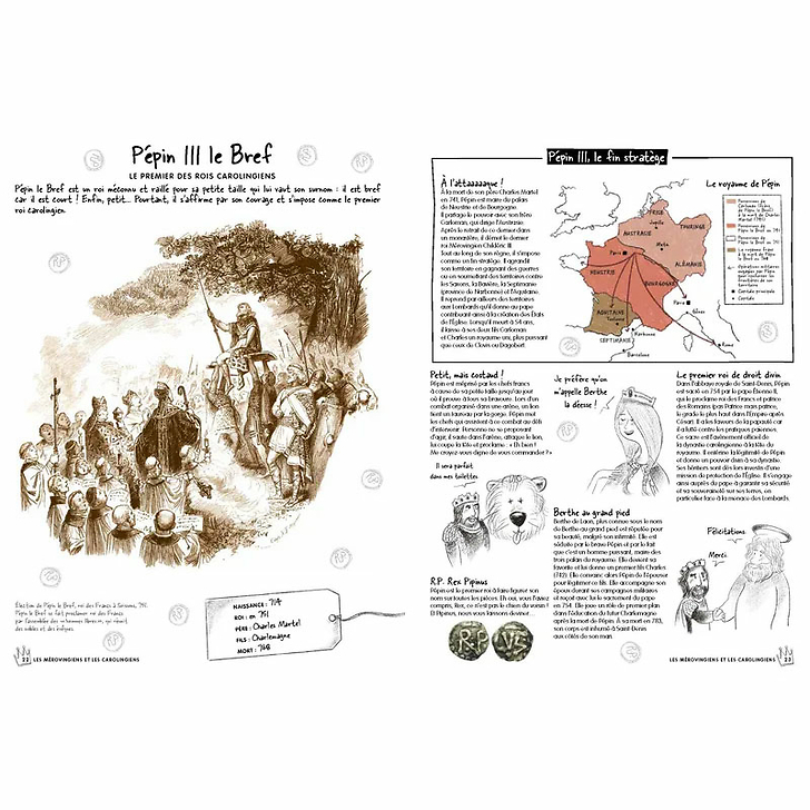 Les rois et reines de France