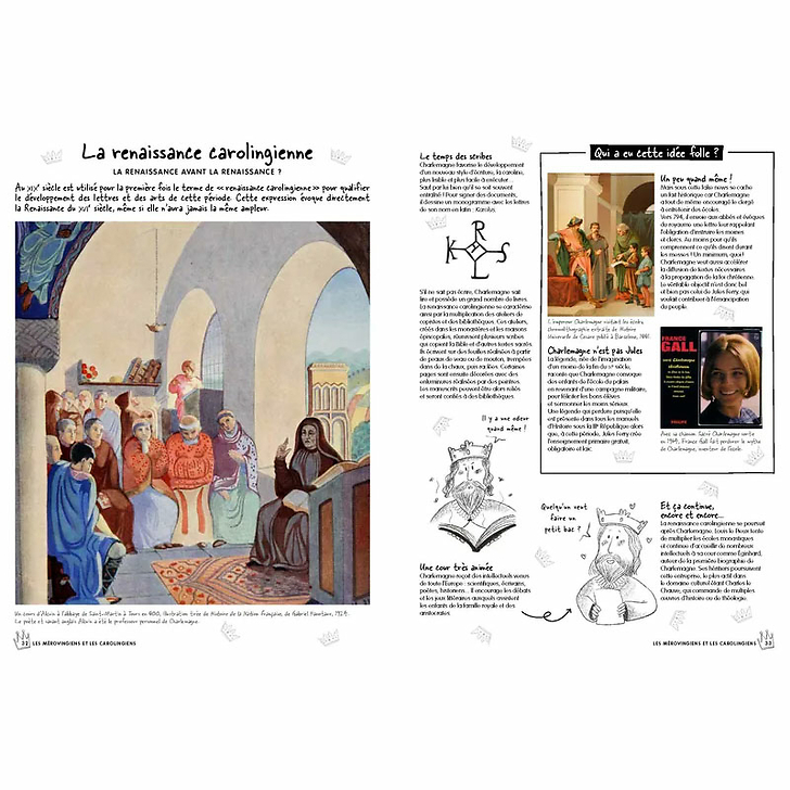 Les rois et reines de France