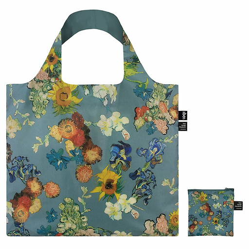 Sac Vincent van Gogh - Bouquet de fleurs - Bleu - Loqi