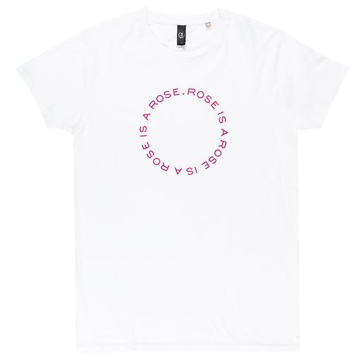 T-shirt Gertrude Stein - Rose is a rose ...