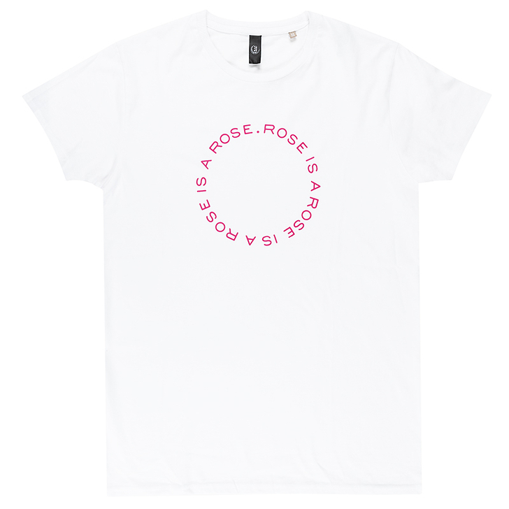 T-shirt Gertrude Stein - Rose is a rose ...