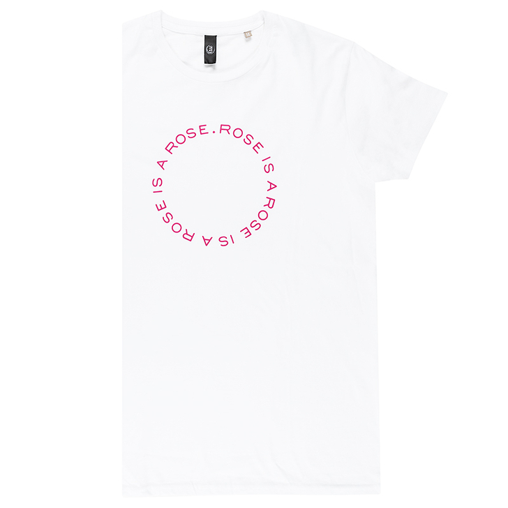 T-shirt Gertrude Stein - Rose is a rose ...