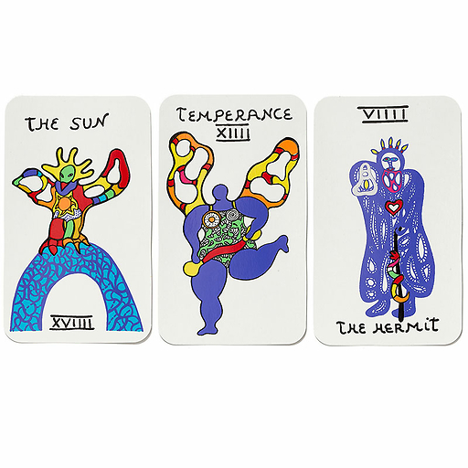 Jeu de cartes de tarot Niki de Saint Phalle