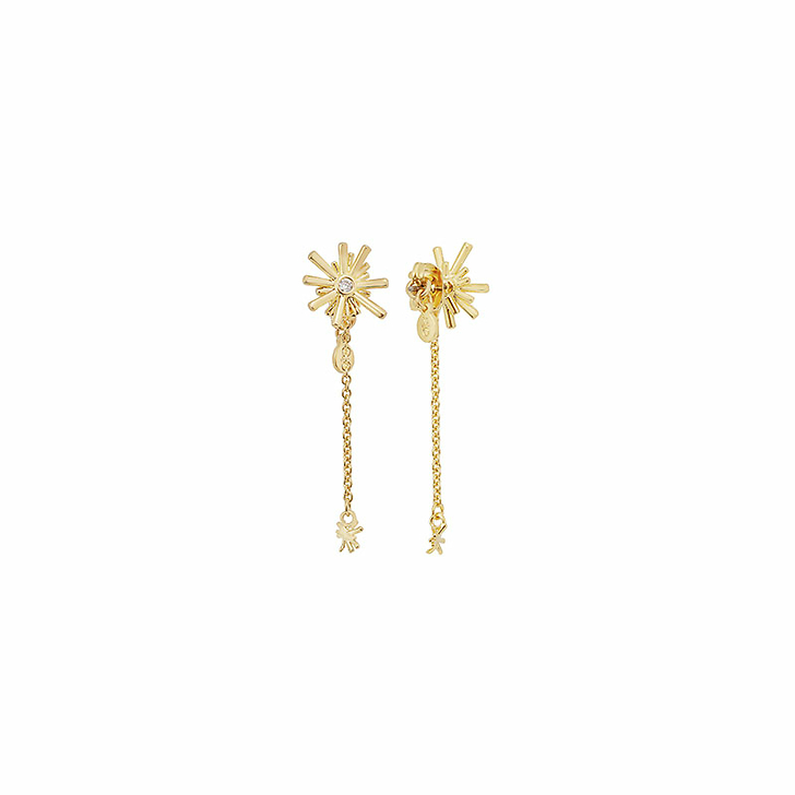 Dangling post earrings Starry night - Les Néréides X Musée d'Orsay