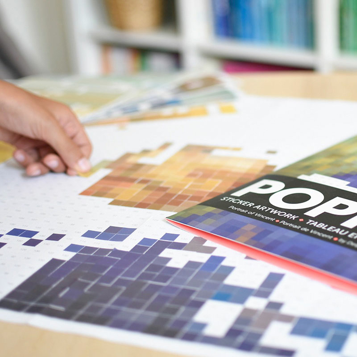 Tableau en 1900 autocollants Portrait de Vincent van Gogh