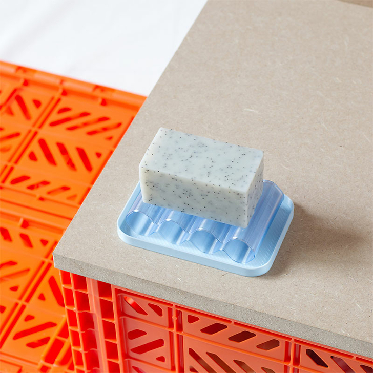 Álvaro soap dish - Blue