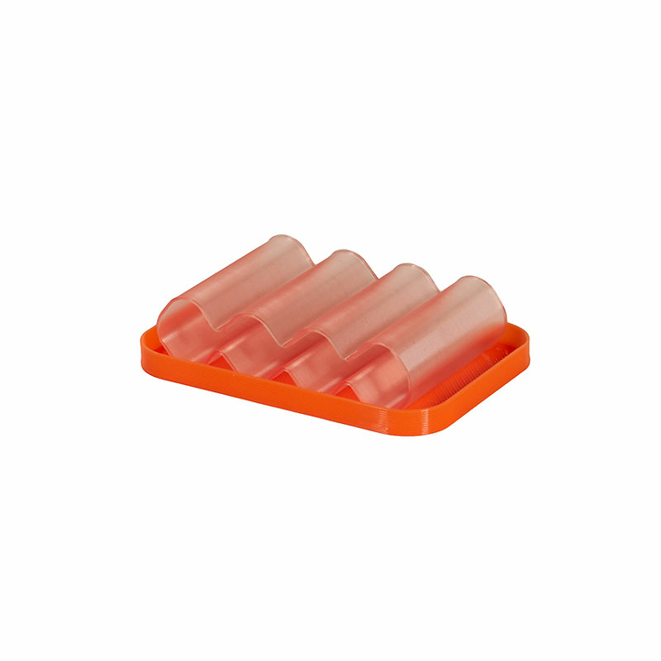 Álvaro soap dish - Orange