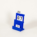 Calendrier perpétuel Joe - Bleu