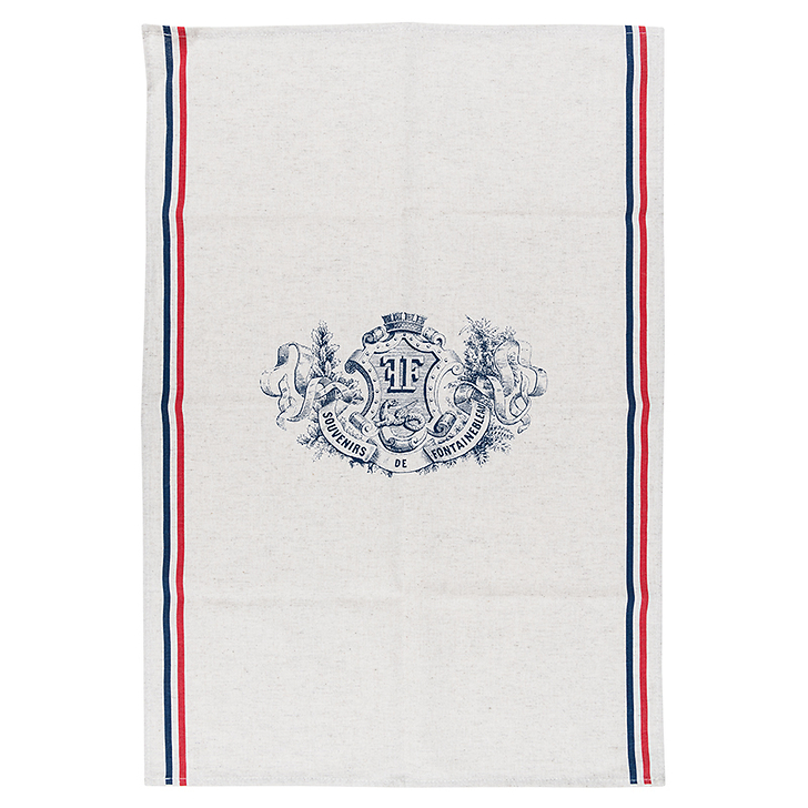 Tea towel juniper Château de Fontainebleau 2023 48X72
