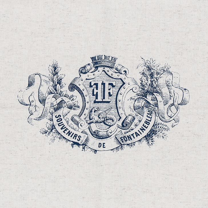 Torchon Genevrier Château de Fontainebleau 2023 48X72