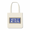 Sac Imprimé Arts et Métiers - Écru