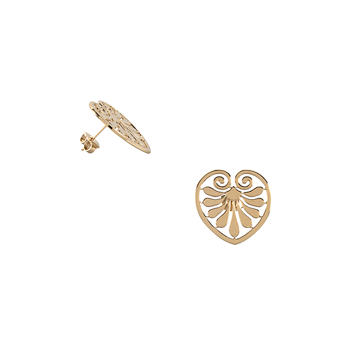 Earrings Greek Palmette