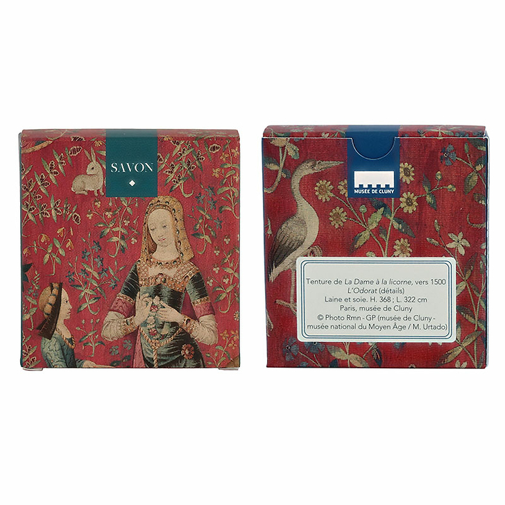 Savon parfumé La Dame à la licorne - L'Odorat