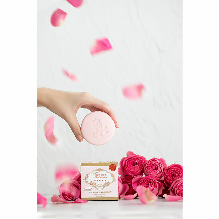 Savon parfumé Jardin caché de Marie Antoinette Nina's