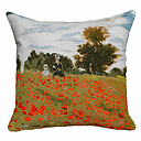 Housse de coussin Claude Monet - Coquelicots 45x45cm