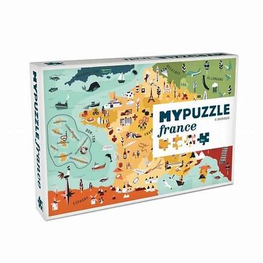 Puzzle 252 pièces France