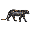 Small Black splashes panther - François Pompon