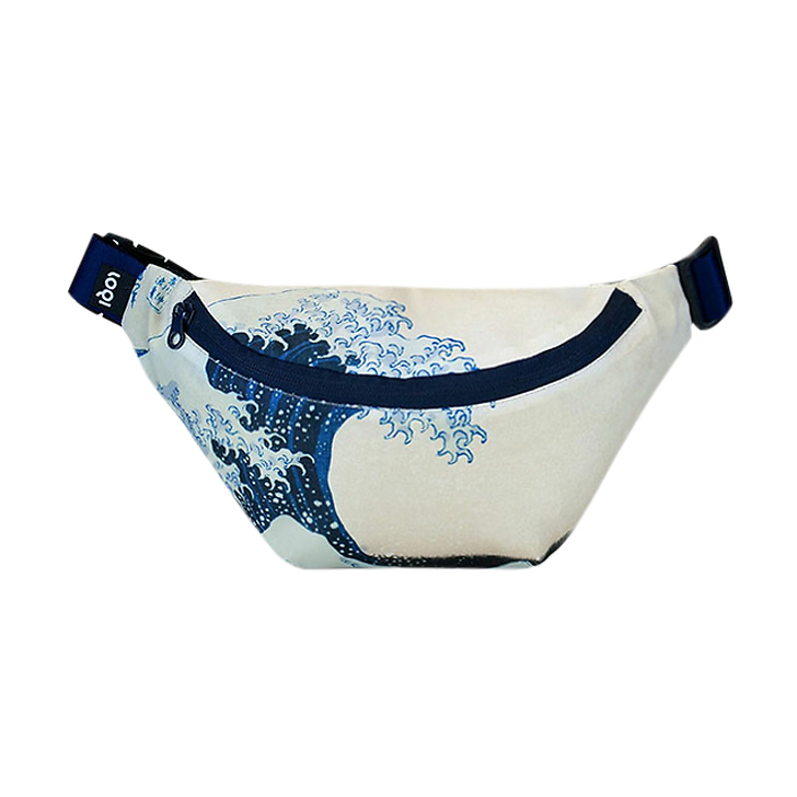 Recycled Bumbag Katsushika Hokusai - The Great Wave