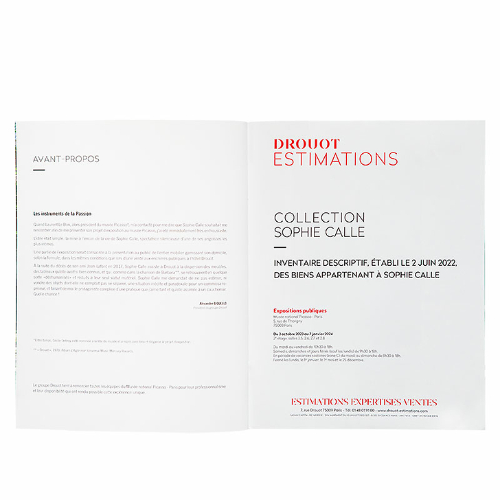 Sophie Calle - Erratum