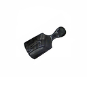 Tea Scoop "Short shovel" in black horn