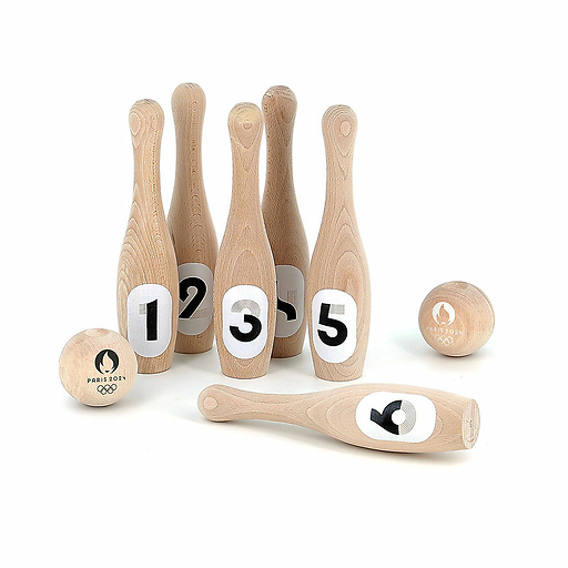 Set of 6 Bowling keel - Paris 2024 - Vilac