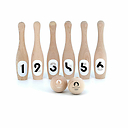 Set of 6 Bowling keel - Paris 2024 - Vilac