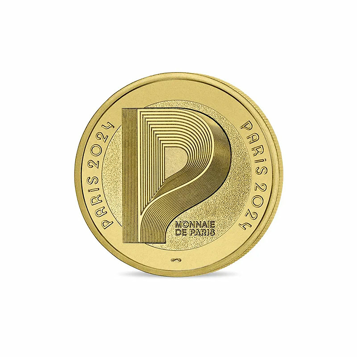 Médaillon Jeux Olympiques et Paralympiques de Paris 2024 - Alphabet Sport C - Para cyclisme