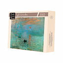 Puzzle d'art en bois 350 pièces Claude Monet - Impression, soleil levant