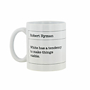 Mug citation Robert Ryman