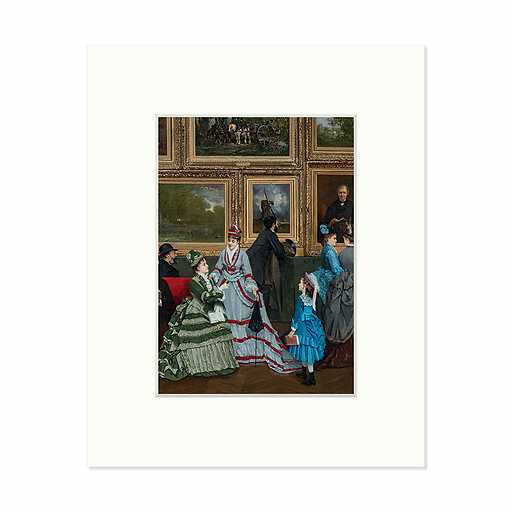 Reproduction sous Marie-Louise Camille Cabaillot-Lassalle - Le Salon de 1874, 1874