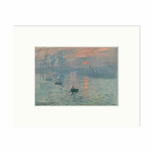 Reproduction sous Marie-Louise Claude Monet - Impression, soleil levant, 1872