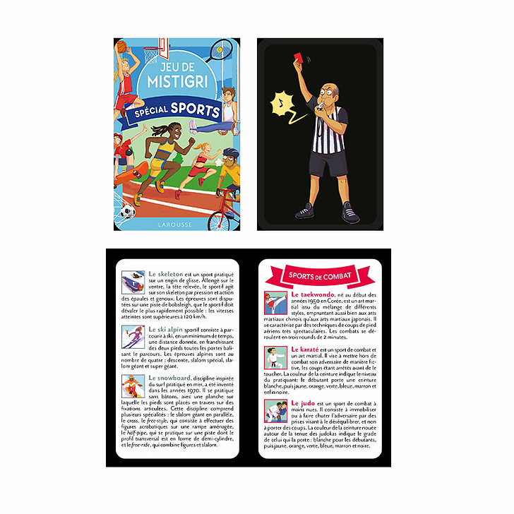 Jeu de 7 familles Spécial Sports