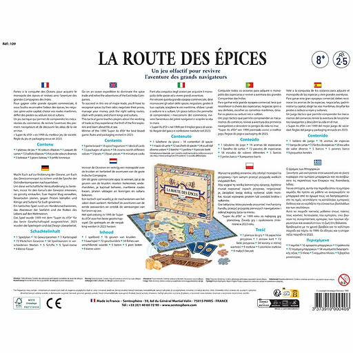 Jeu La route des épices