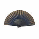 Blue Night Point de Hongrie Hand-fan - Duvelleroy