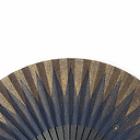 Blue Night Point de Hongrie Hand-fan - Duvelleroy