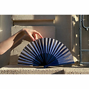 Blue Night Point de Hongrie Hand-fan - Duvelleroy