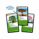 Jeu de cartes Défis nature - Arbres du monde - Bioviva