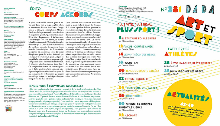 Art et sport - Revue DADA No 281