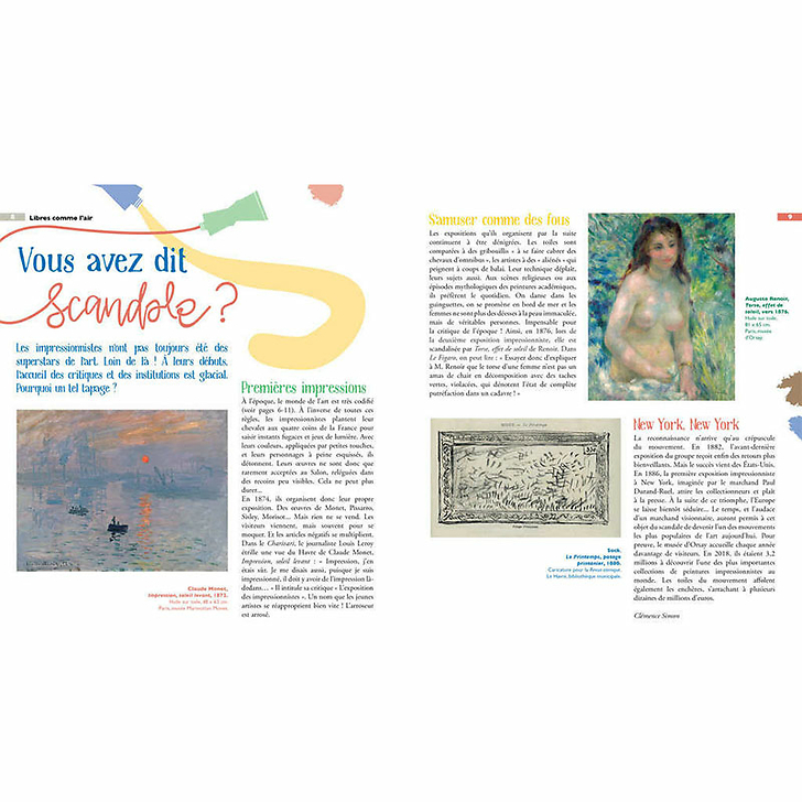 Les impressionnistes - Revue DADA No 235